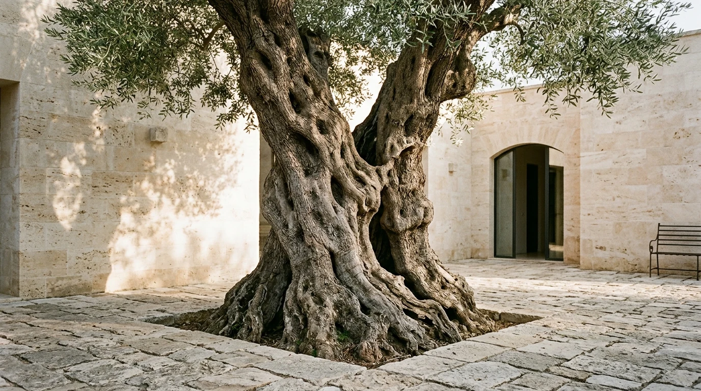Physical specimen selection in Mediterranean olive grove