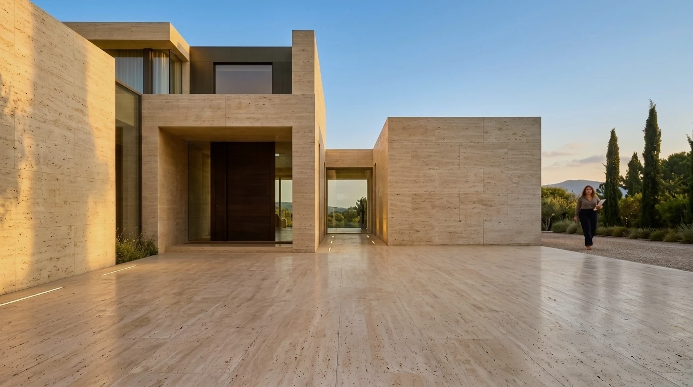 Contemporary Villa Architectural Specimen Visualizer
